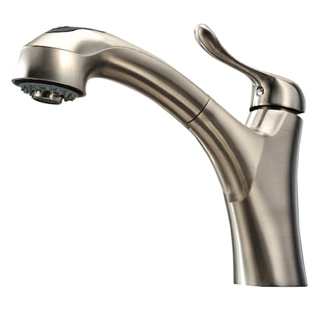 Jem Collection Sgl Hole/Sgl Lvr Handle Faucet W/ A Pull Out Spray Head